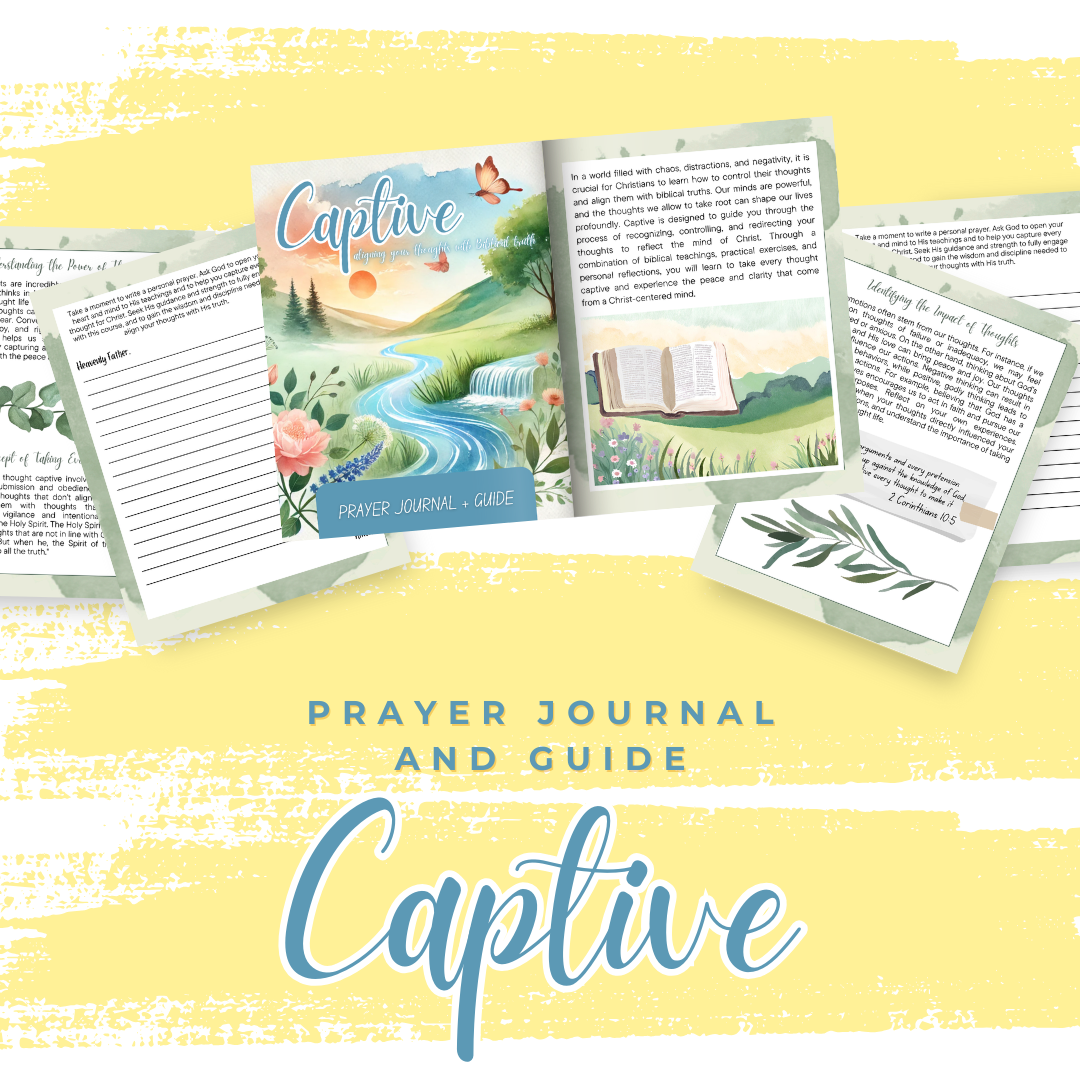 Captive Guide and Prayer Journal with Prompts