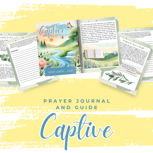 Captive Guide and Prayer Journal with Prompts